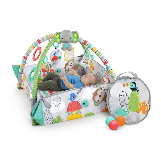 Tapis d'éveil 5-en-1 Your Way Ball Play™   Totally Tropical        de               Bright Starts