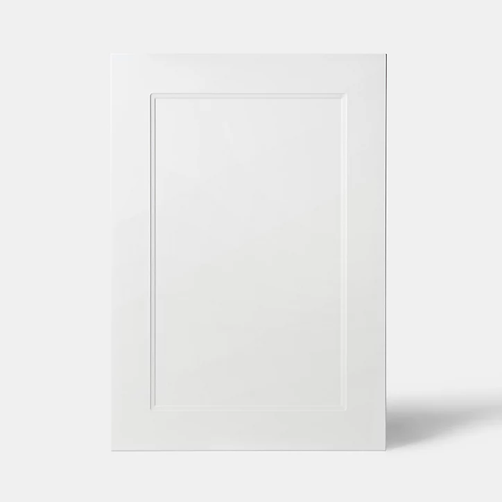 Porte de meuble de cuisine Artemisia blanc mat l. 50 cm x H. 72 cm GoodHome
