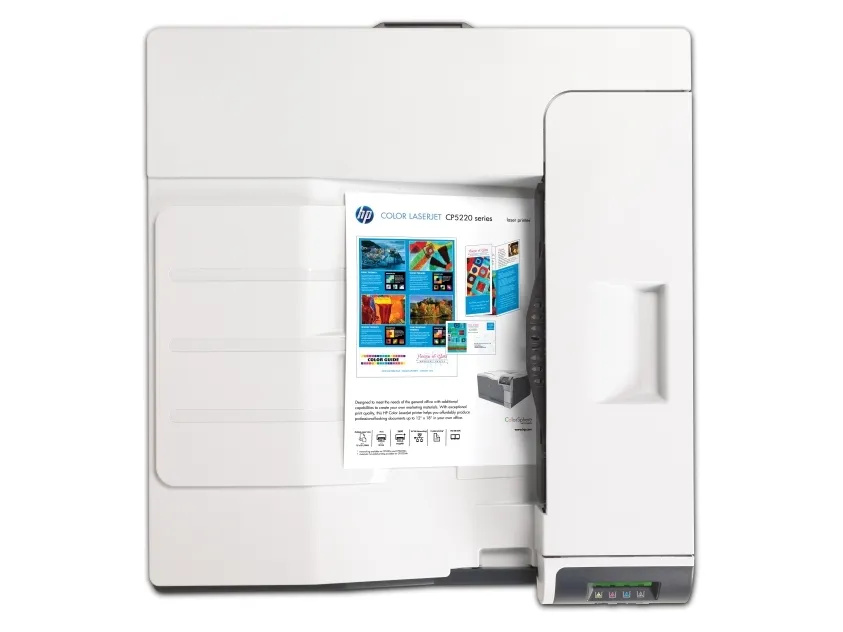 HP Color LaserJet Professional CP5225n - Printer - farve - laser - A3 - 600 dpi - op til 20 spm (mono) / op til 20 spm (farve) - kapacitet: 350 ark - USB, LAN