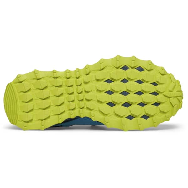 Chaussure trail SAUCONY PEREGRINE KDZ AC NAVY/CITRON