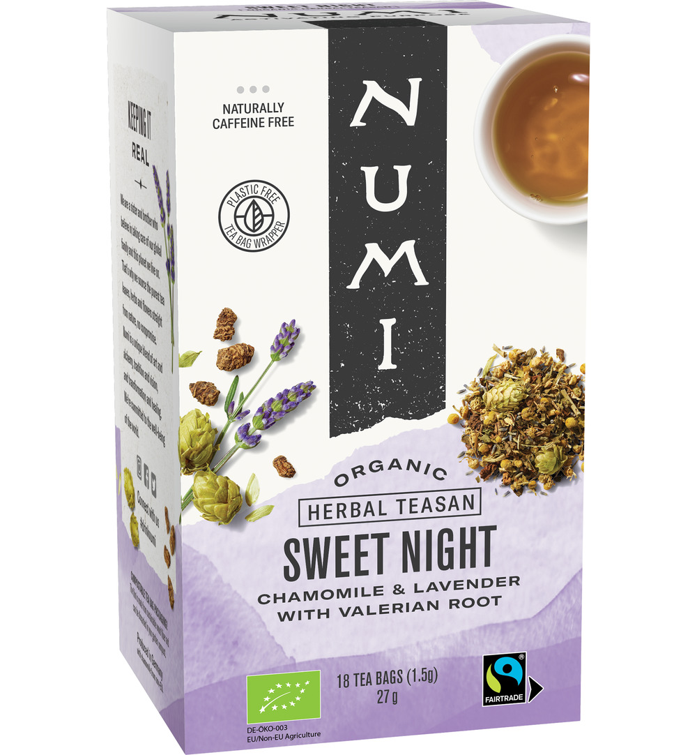 Numi Kruidenthee Sweet Night Bio (18 zakjes)
