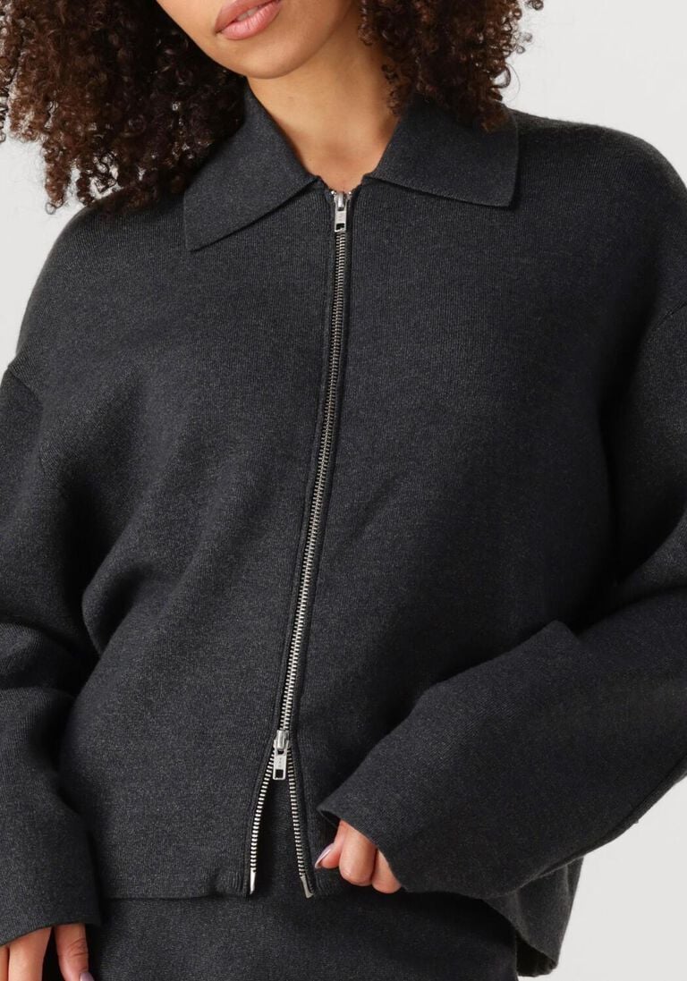 zwarte second female jack siv knit cardigan