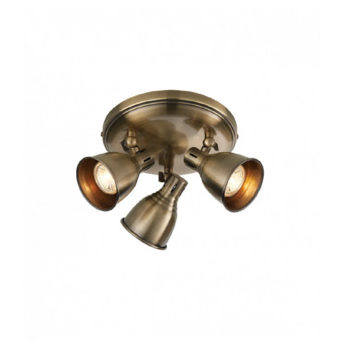 Endon Plafonnier Hoop Acier Laiton