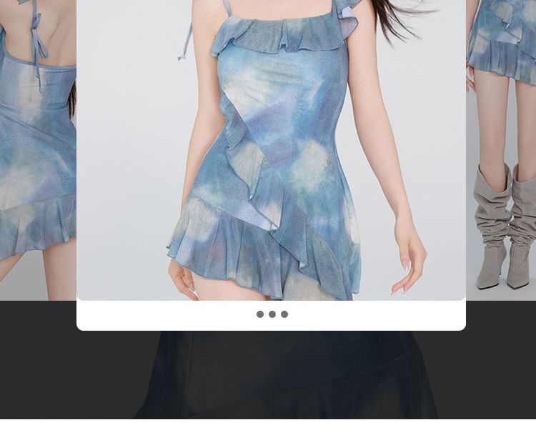 Tiaramond - Tie Dye zwemjurk