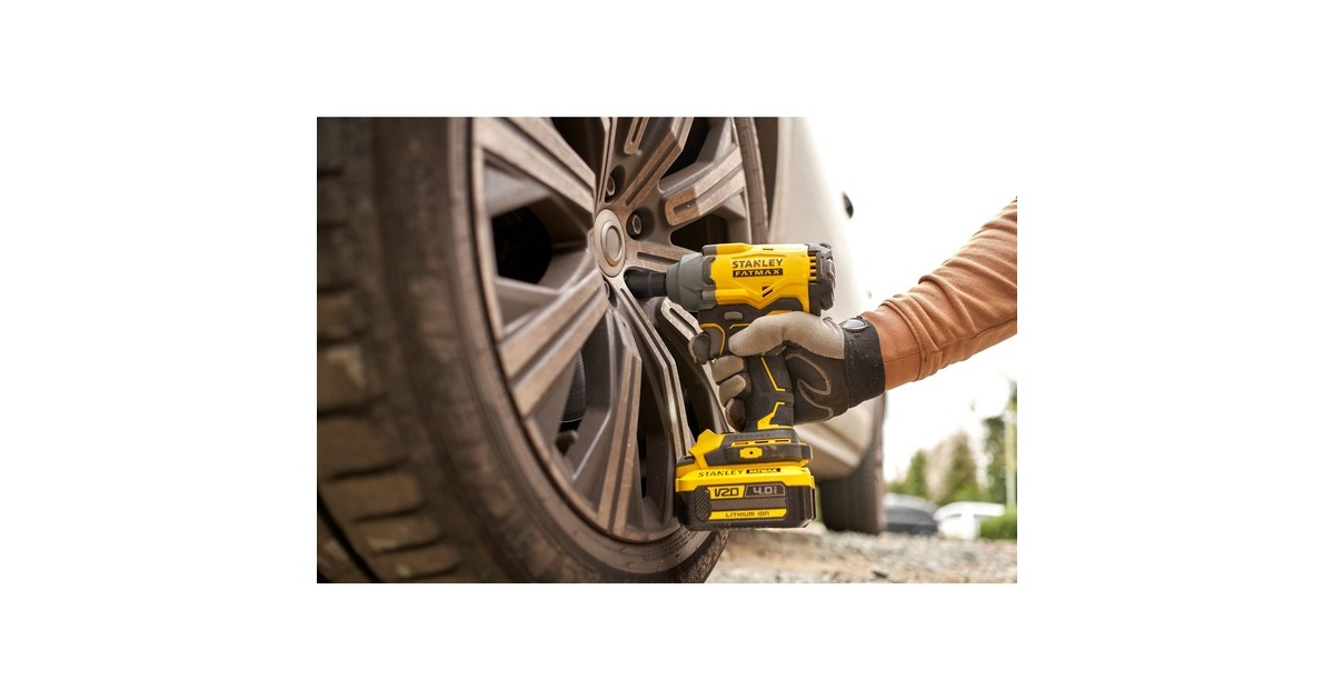 StanleyFATMAX V20 18V Brushless Slagmoersleutel SFMCF920B-XJ  (Geel/zwart, Zonder accu)