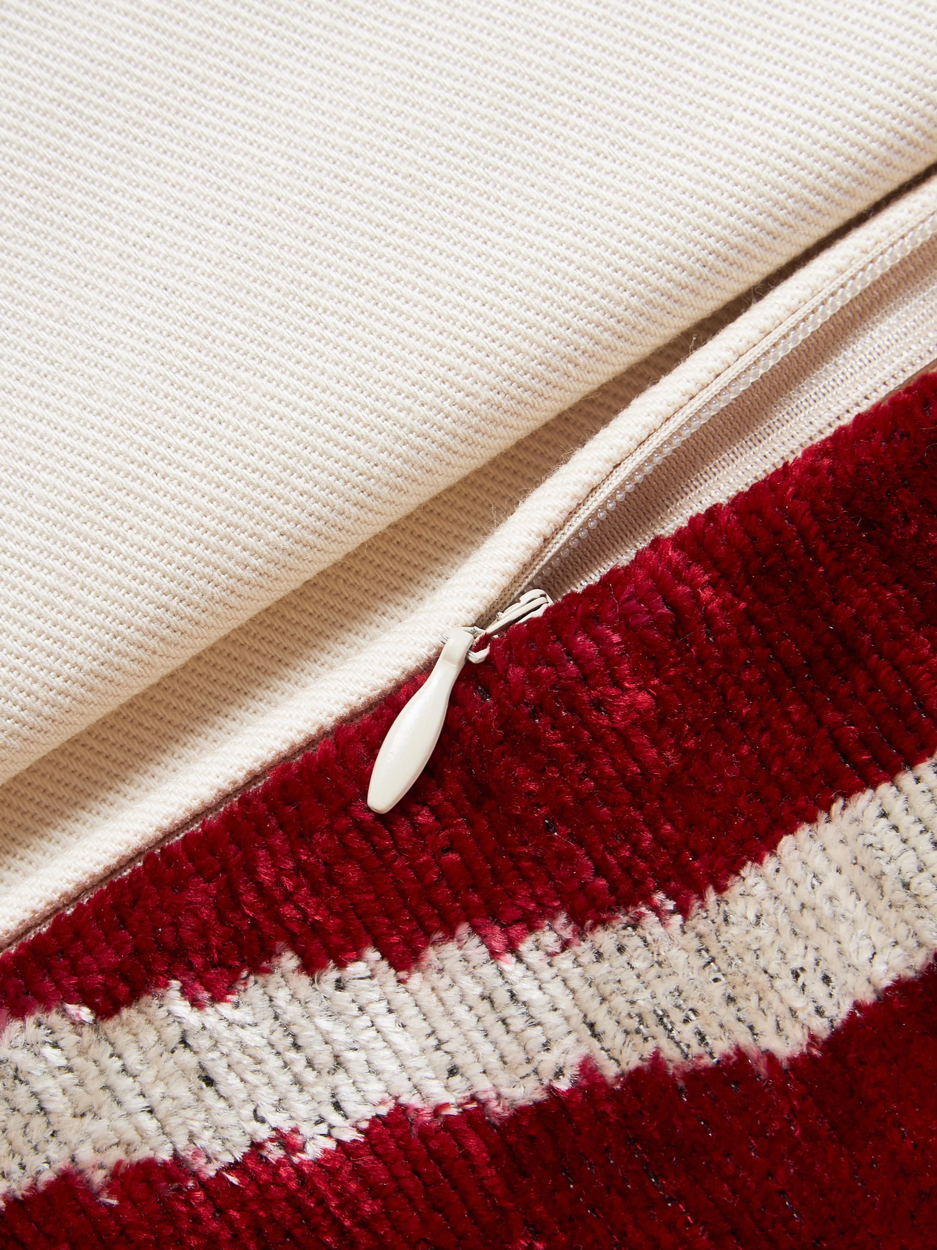 Zijden fluwelen kussenhoes Velvety met abstract patroon