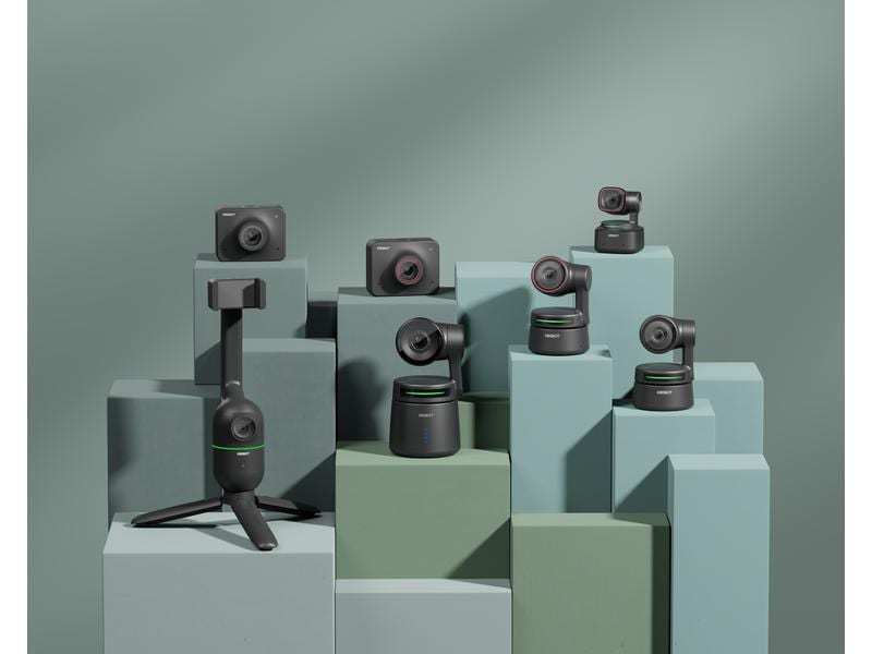 Obsbot Tail Air USB AI Webcam 4K 30 fps KI-gesteuerte PTZ-Streaming-Kamera