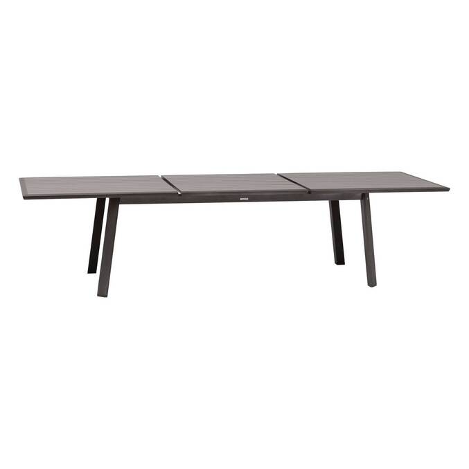Table de jardin extensible PAVANE Seigle & Praline