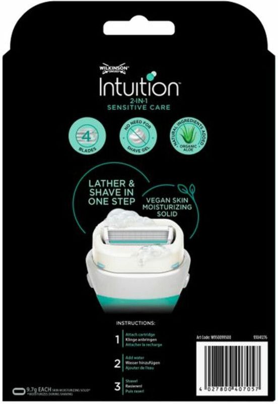 Wilkinson Intuition 2 in 1 Sensitive Care Scheermes Voordeelverpakking 6 stuks