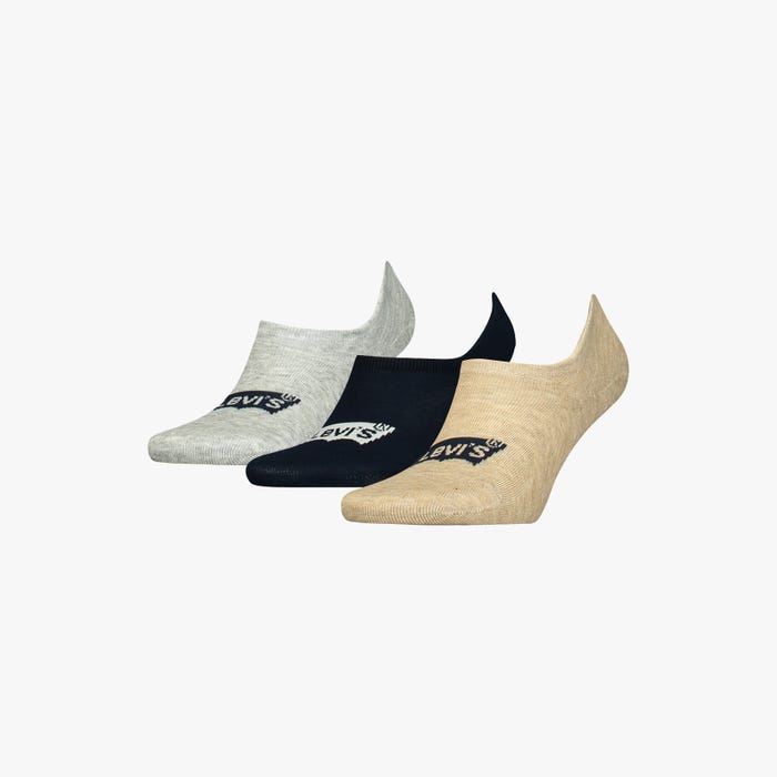 Levi's-3-pack katoenen kousenvoetjes