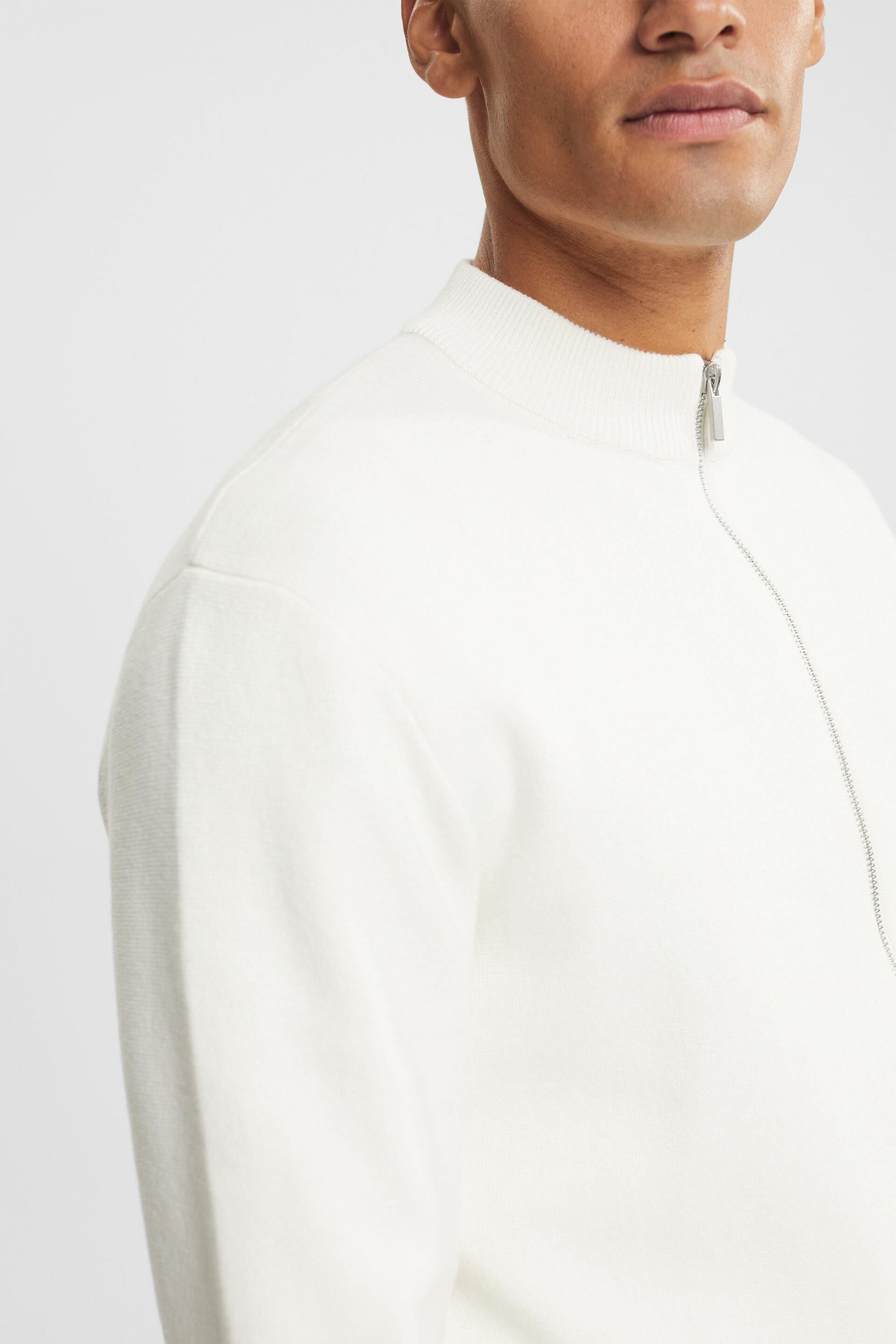 Cardigan zippé