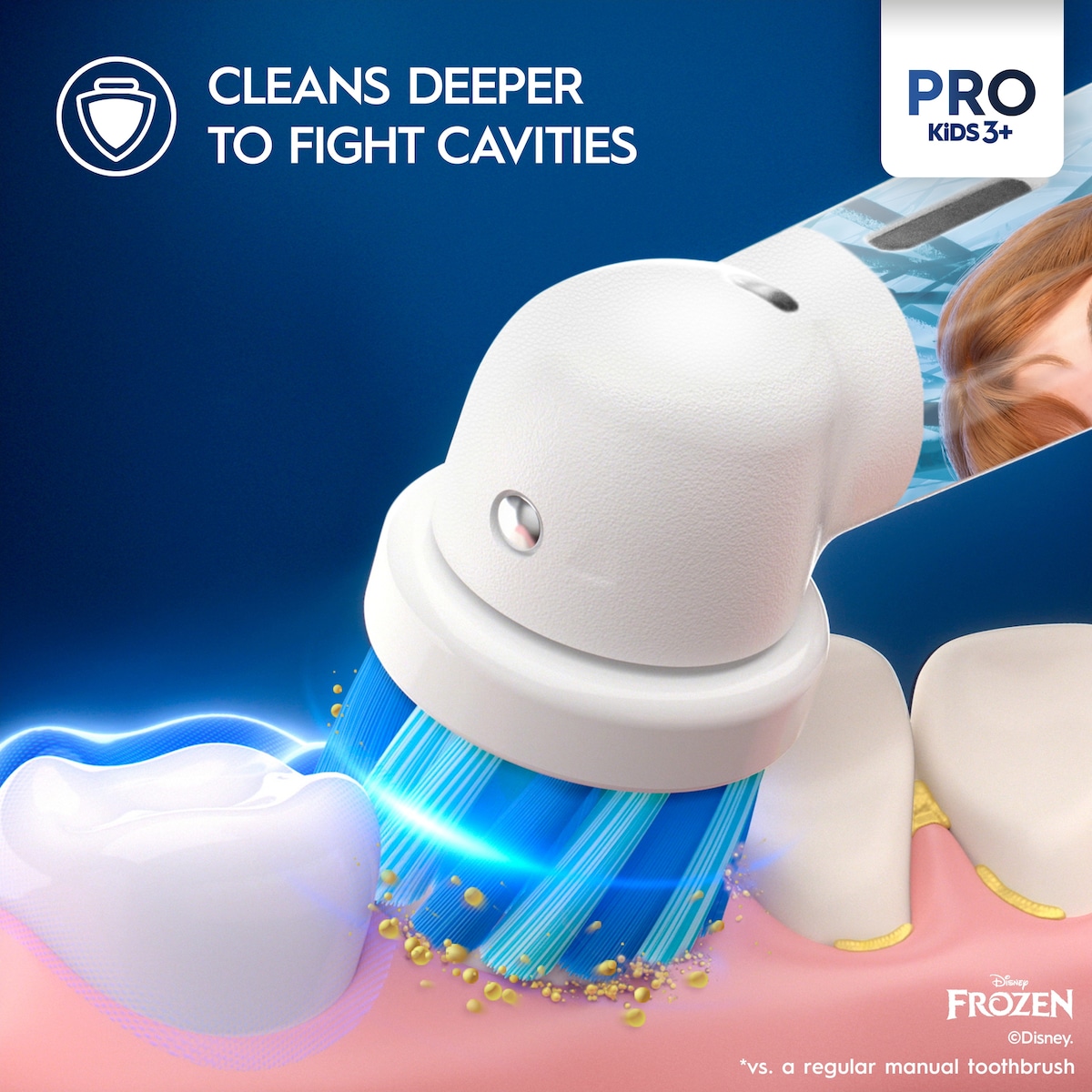 Oral-B Vitality Pro Kids Frozen elektrisk tannbørste for barn 773178