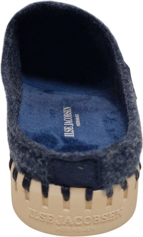 Ilse Jacobsen - TULIP3090F - Vilten Pantoffels - Dark Indigo - 100% Teryleenvilt