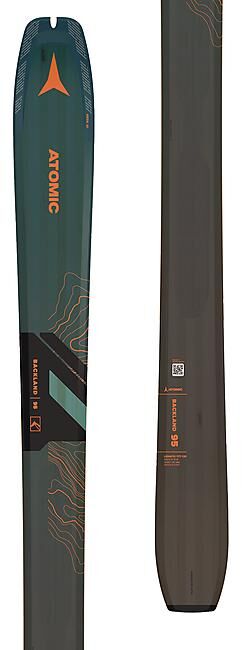 ATOMIC - SKI FREERIDE RANDO BACKLAND 95 PETROL/GY/ORANGE