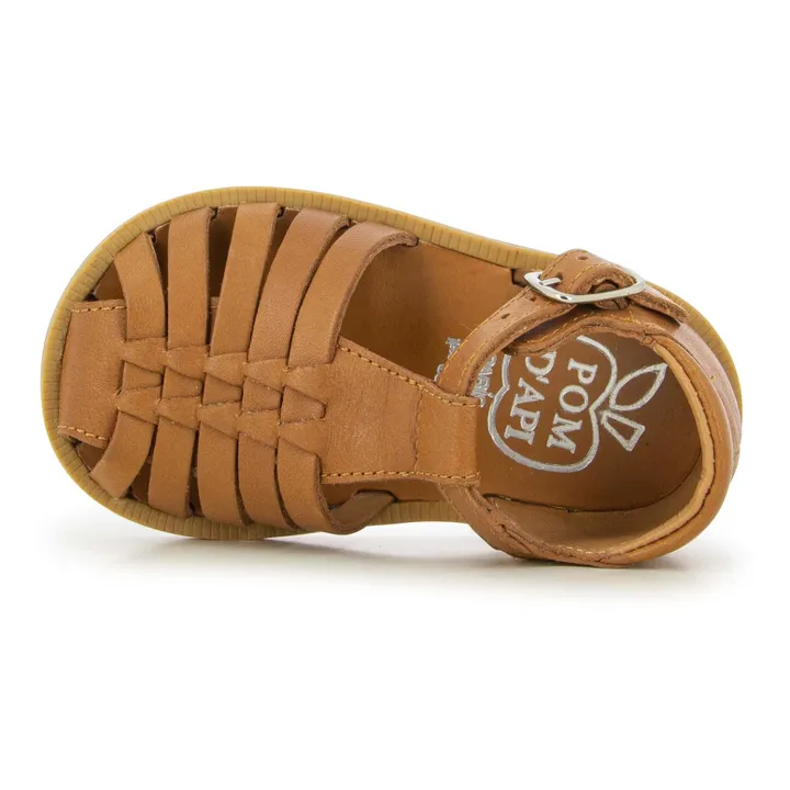 Pom d'Api Sandales Poppy Pitti | Camel