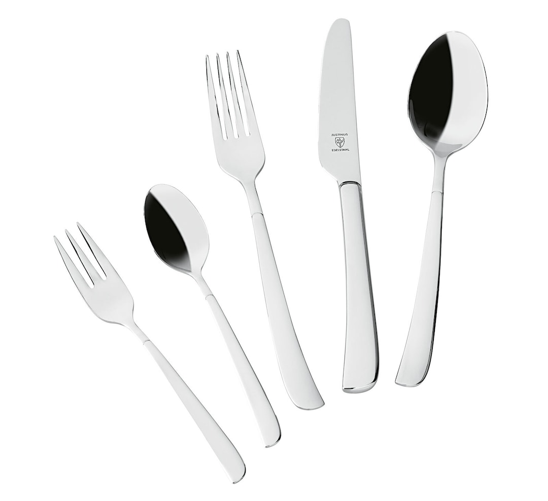 JUSTINUS Besteck-Set VENTANA 30-teilig Edelstahl