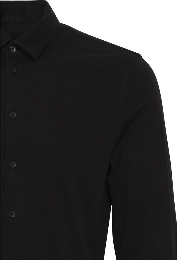 Casual Friday CFARTHUR LS BU jersey shirt Black beauty