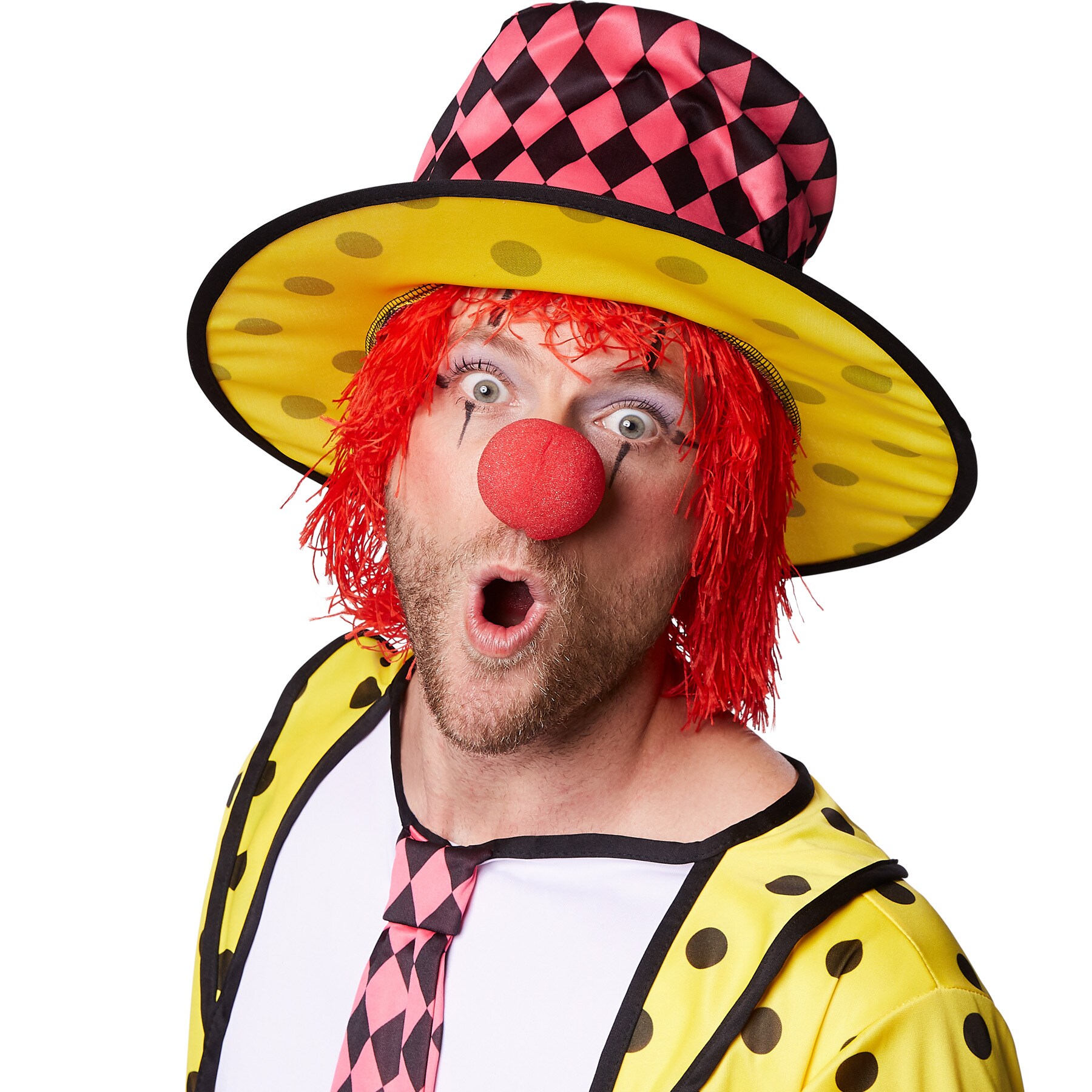 tectake® Herrenkostüm opulenter Clown Pepe
