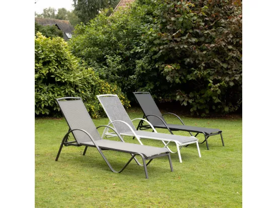 Bain de soleil en aluminium Sunset