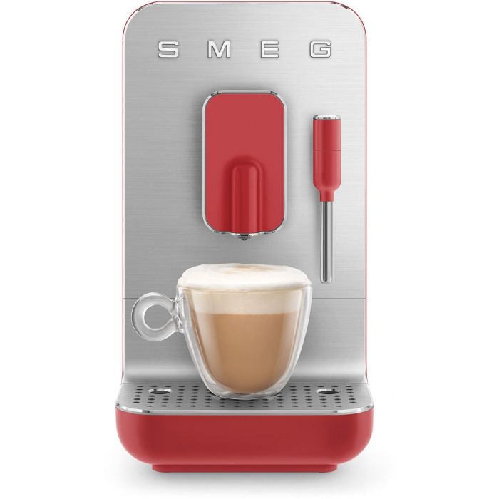 SMEG Kaffeevollautomat 50's Retro Style BCC02RDMEU Matt Rot