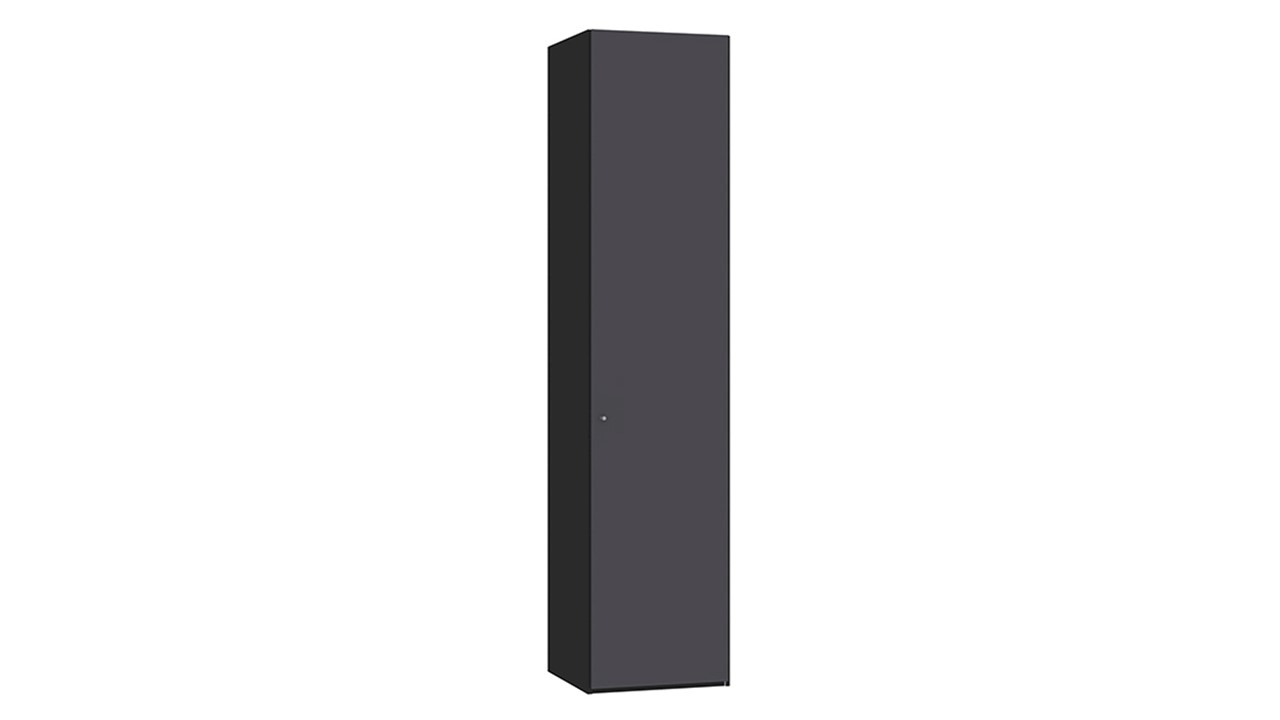 Draaideurkast Switchline nova zwart/antraciet