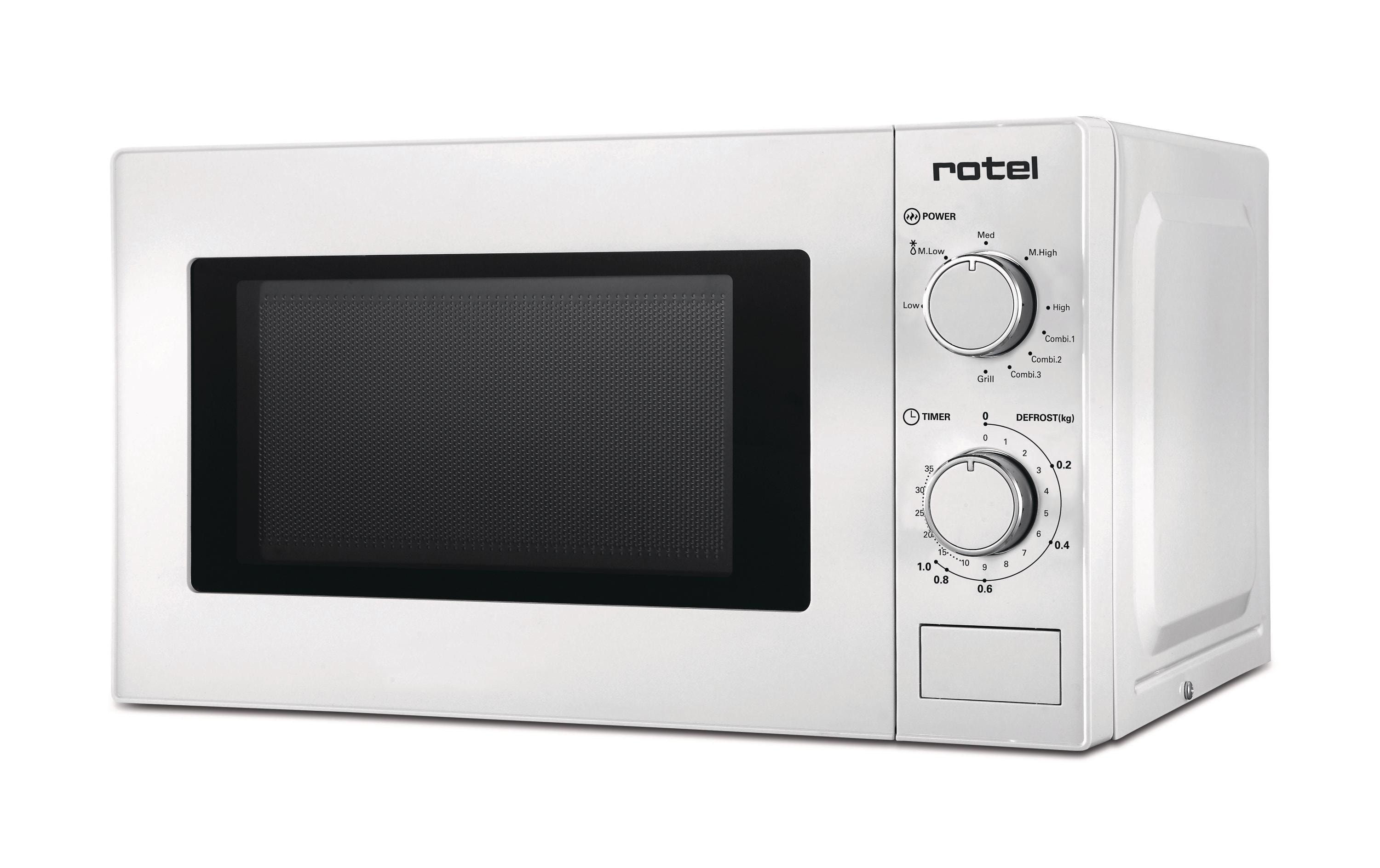 Mikrowelle mit Grill 1574 Weiss<br>Mikorwelle zum Auftauen, Grillen, Kochen und Aufwärmen