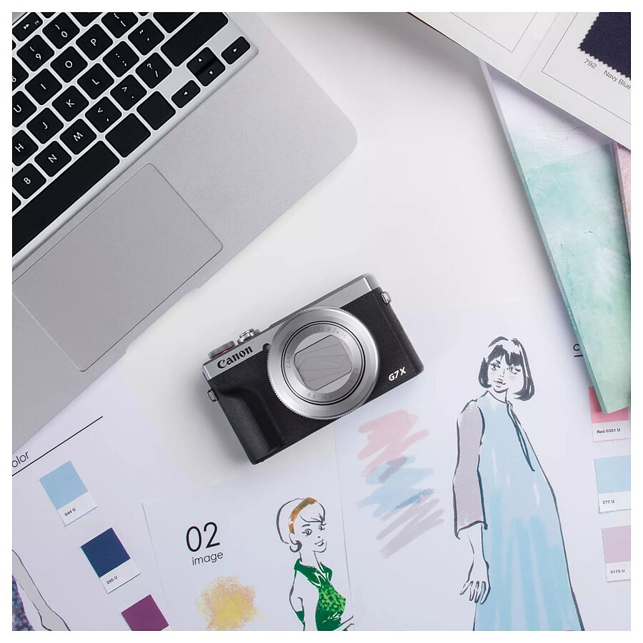 Canon PowerShot G7 X Mark III - Argent