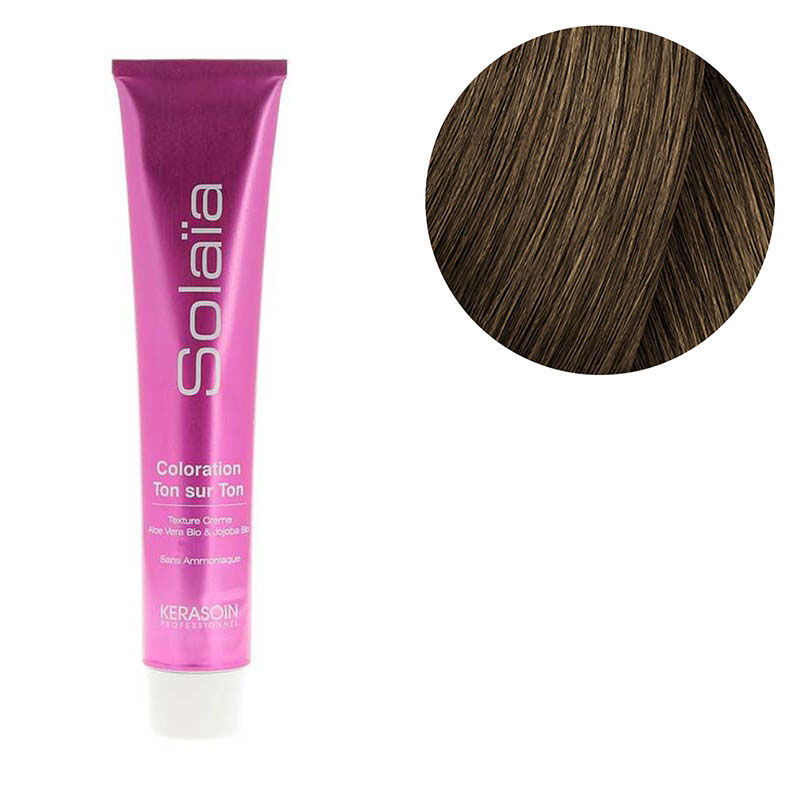 Coloration ton sur ton Solaïa 7.0 blond