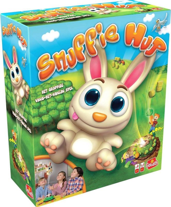 Goliath - Snuffie Hup - Bordspel - Gezelschapsspel - Voor Kinderen - 2 tot 4 Spelers