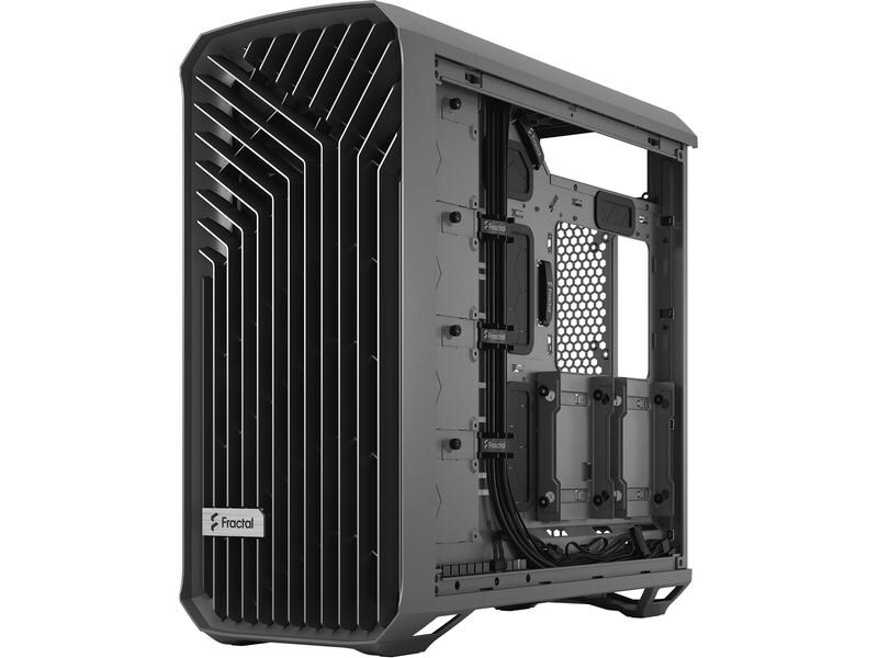 Fractal Design PC-Gehäuse Torrent TG Light Grau Elegantes, kompaktes Big-Tower mit Sichtfenster