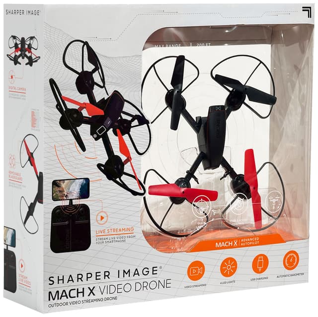 Sharper Image Mach 10 videodrone