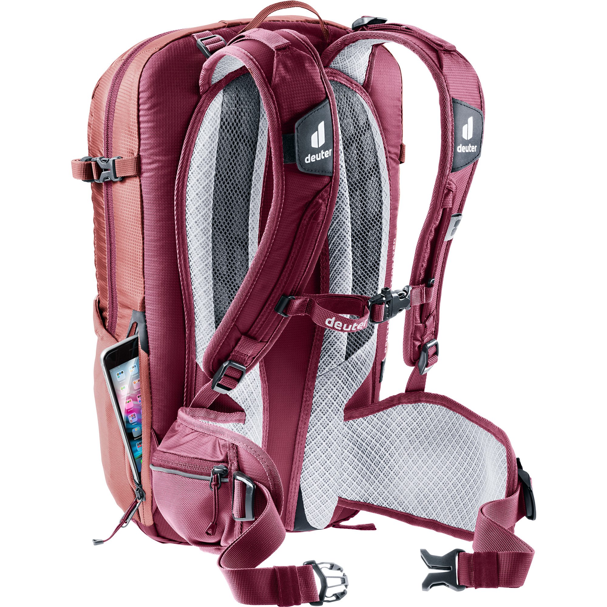 deuter Flyt 12l SL Bike Rucksack Damen caspia maron