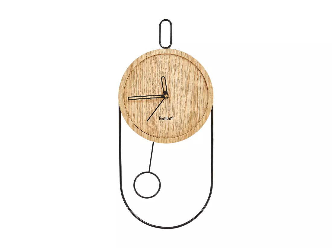 Horloge murale SIERRE 20 cm Marron clair