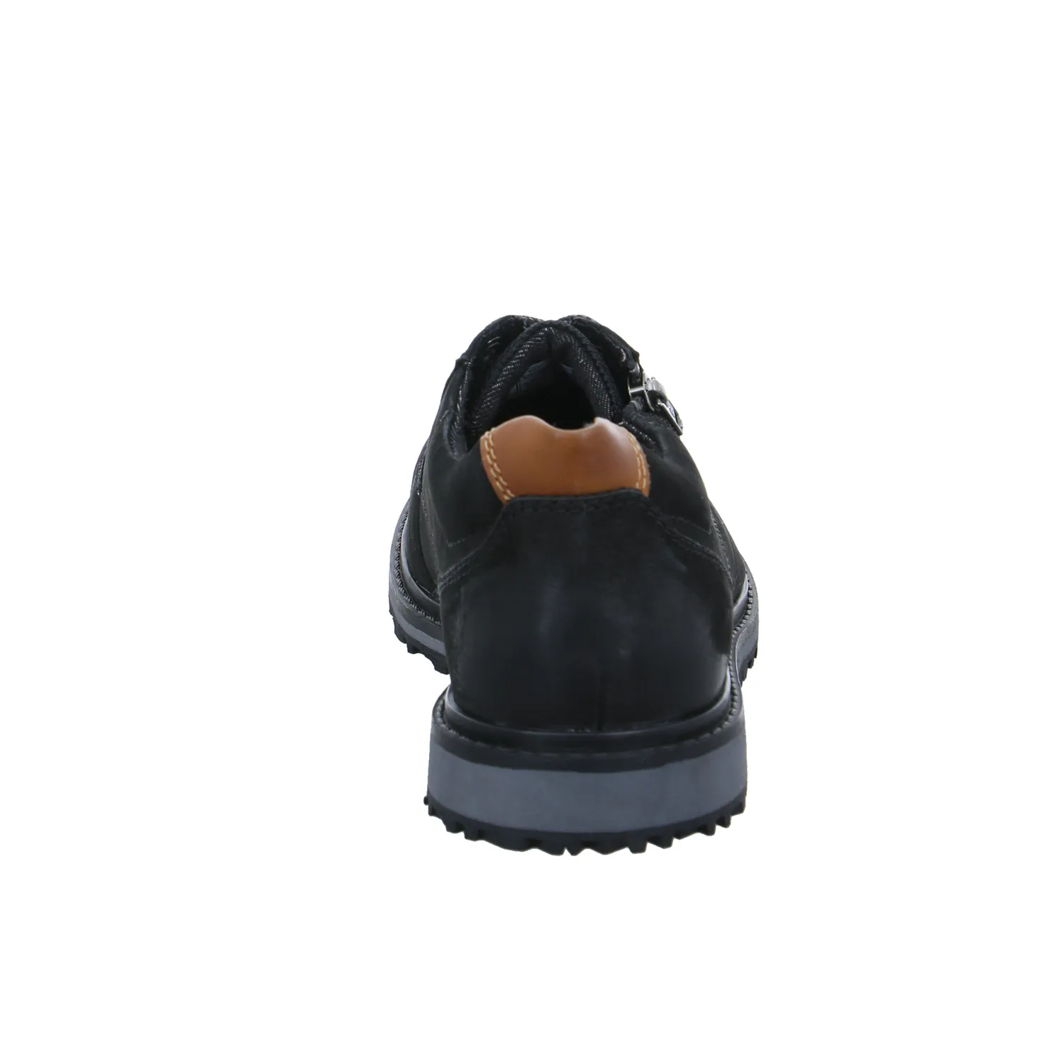 BUGATTI SHOES Halbschuh-City Schwarz Leder