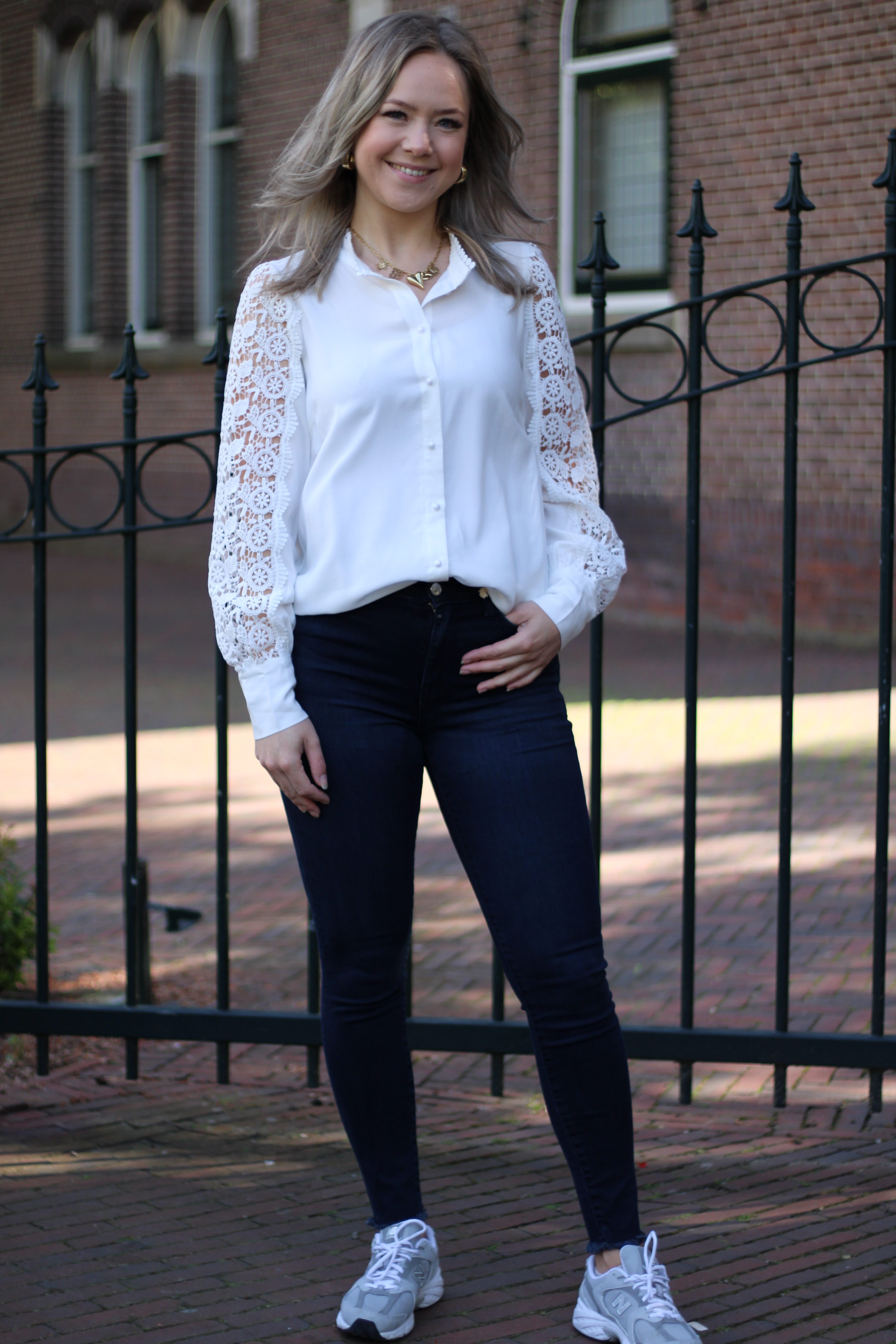 COJ Denim - Lina Fringe Jeans - Blue Black