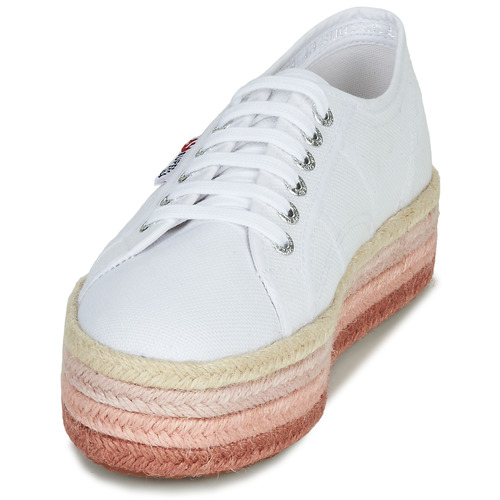 Superga - 2790-COTCOLOROPEW - Blanc / Rose