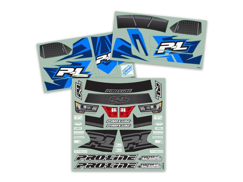 Proline Karosserie Flo-Tek Fusion SCT Schwarz, 1:10 Bereits zugeschnittene & lackierte Short Course Truck Karosserie