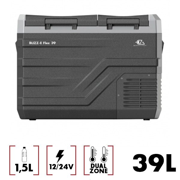 Glacière 39L à compression 12/24V EZA Blizz-E Dual