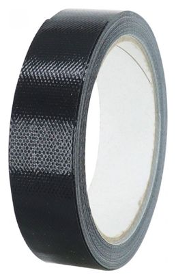 FOND DE JANTE TRESSE ADHESIF TUBELESS COMPATIBLE TUBETYPE NOIR LARGEUR 25mm LONGUEUR 9M (VENDU AU ROULEAU)