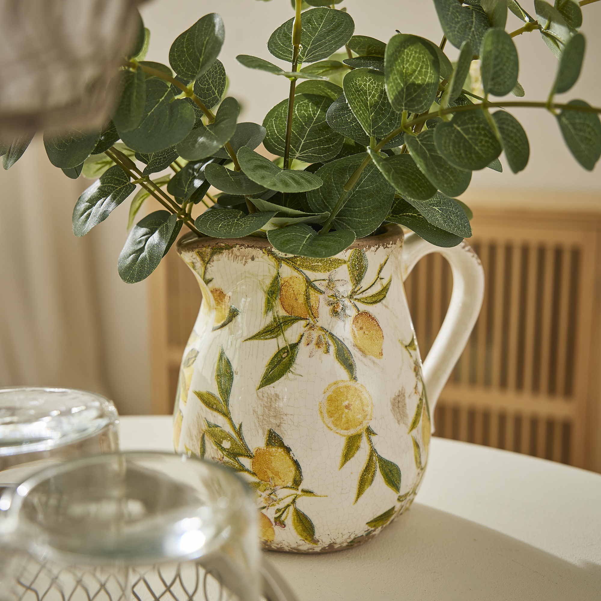 Kannenvase Zitrone, 16 cm
