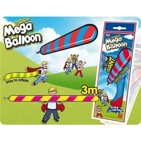 Mega Balloon XXL Luftballon, ca. 3m lang