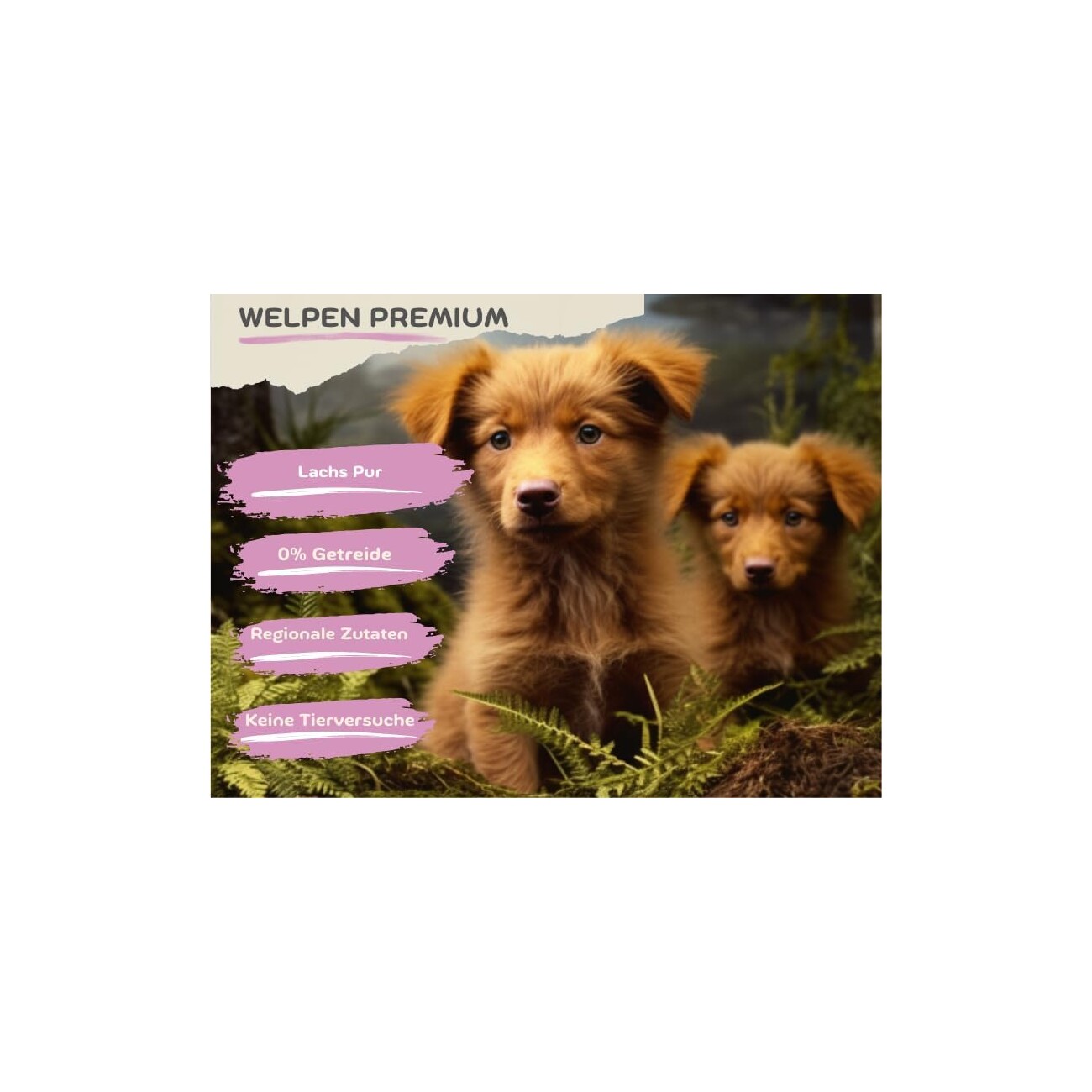 MyPetClub Junior Trockenfutter getreidefrei mit Lachs - 8 kg