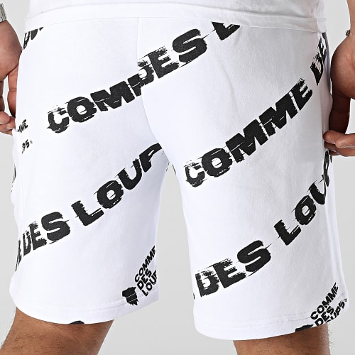 Short Jogging Miami Blanc