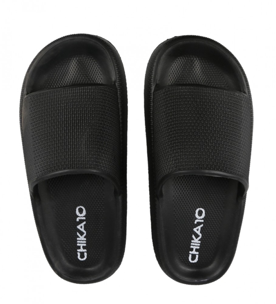 Chika10 Flip Sandals 01 Preto