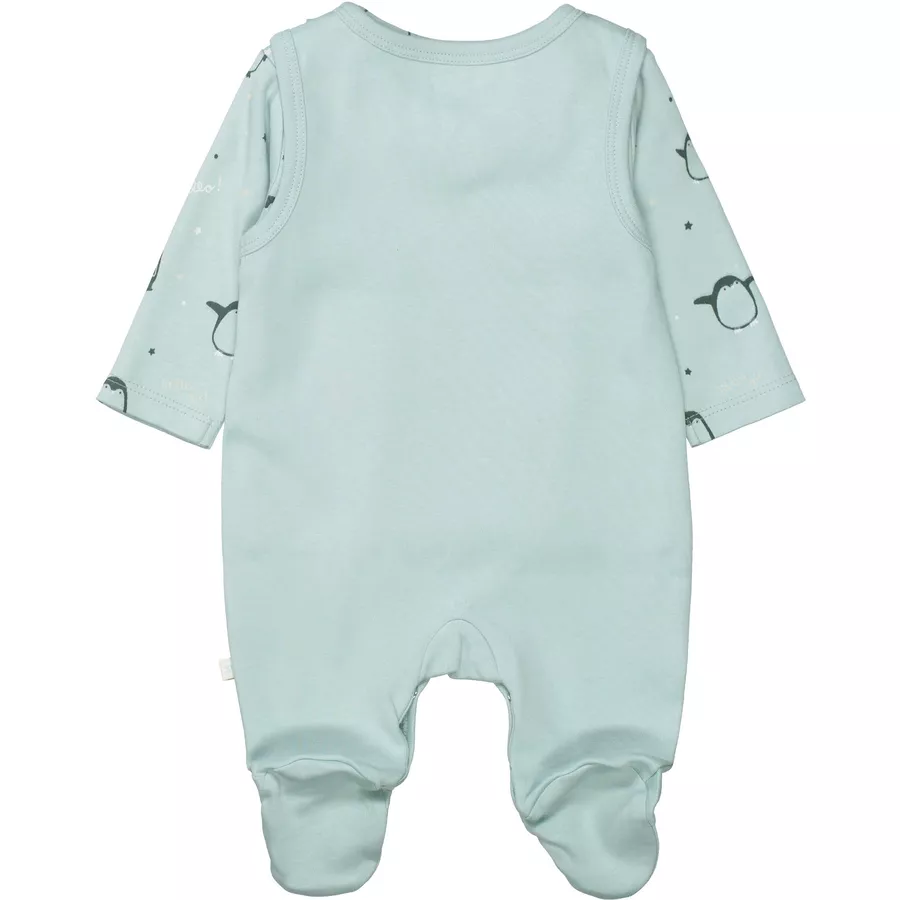 Staccato Strampler+Shirt aqua sky