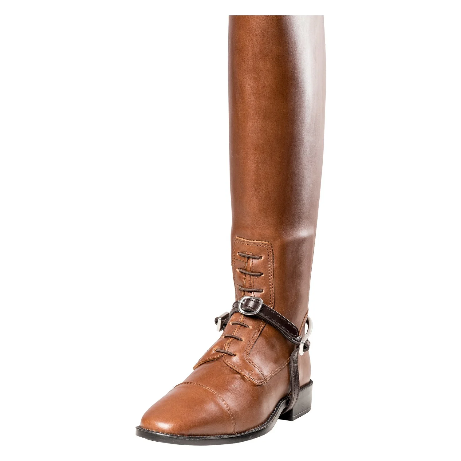 Cheval de Luxe Sporenriemen  - dunkelbraun