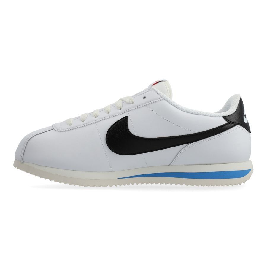 Nike Chaussures Cortez - Blanc/Noir/Bleu Femme