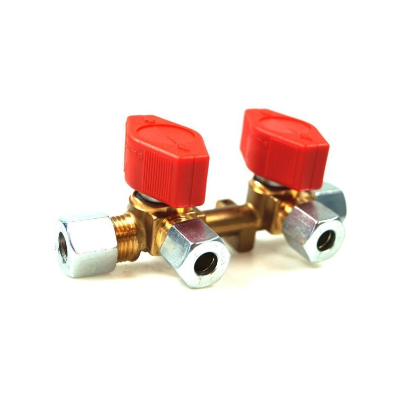 GOK Zweiwege Verteilerblock 8mm RVS 8mm