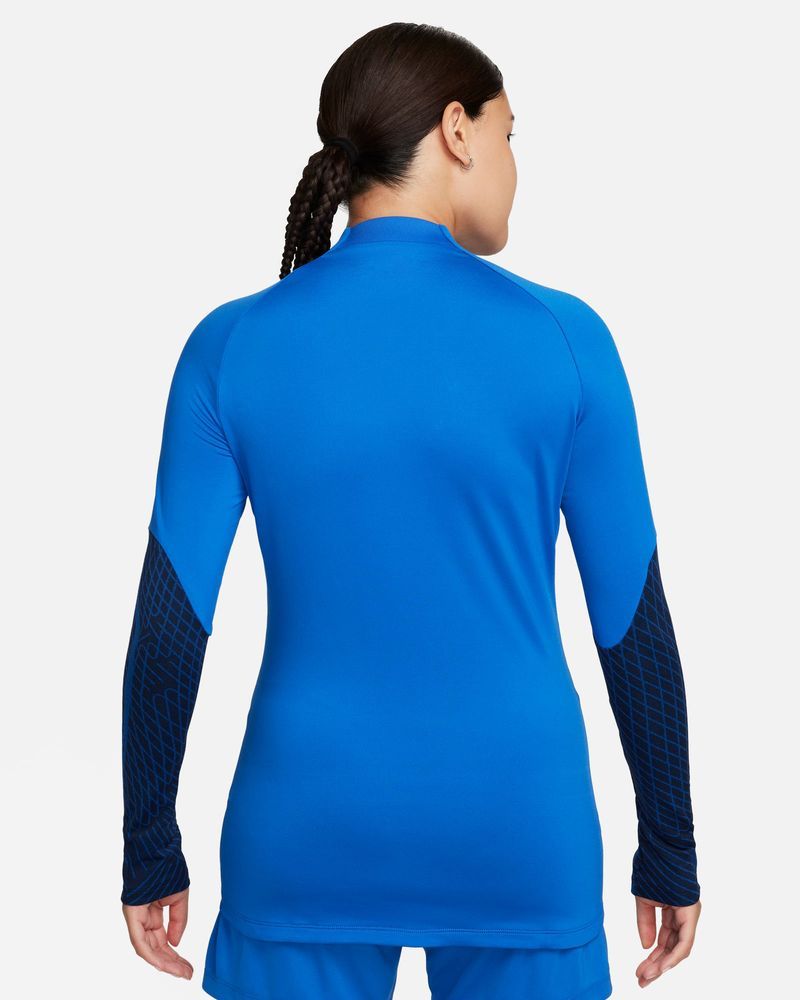 Haut d'entrainement 1/4 Zip Nike Strike 23 Bleu Royal pour femme