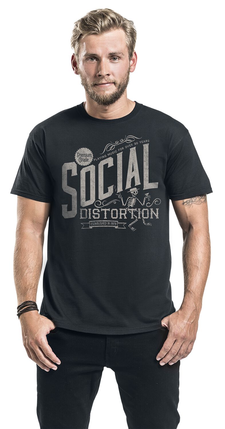 Premium Grade | Social Distortion T-Shirt Manches courtes